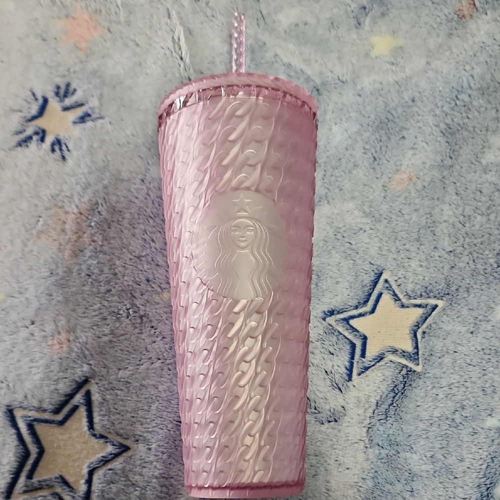 Starbucks Pink Textured Tumbler